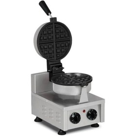 Resim OMAKE WFL11.E12 Zamanlayıcılı Amerikan Tekli Waffle Makinesi, Elektrikli 