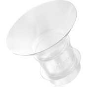 Resim Qingmipy Pratik Göğüs Pompası Flanş Adaptörü - 21mm Silikon Süt Sağma Aparatı 