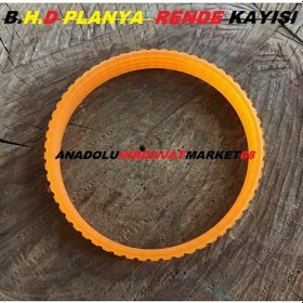 Resim Bhd 237Mm Planya Rende Kayışı Elektrikli Planya Kayışı 24Cm 