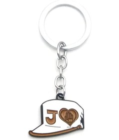 Resim Snapbuy Jojo Anime Katil Kraliçe Josuke Anahtarlık - Kadın Erkek Araba Aksesuarıfildişi 