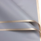 Resim 20 Yaprak / Paket Çiçek Ambalaj Kağıdı, Renk: Açık Gri For Light Grey 