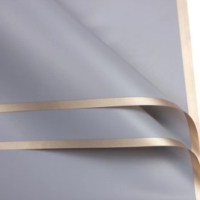 Resim 20 Yaprak / Paket Çiçek Ambalaj Kağıdı, Renk: Açık Gri For Light Grey 