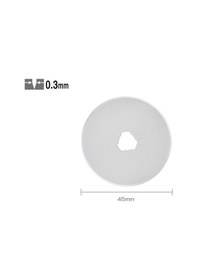 Resim Olfa Rb45-10 Maket Bıçağı Yedeği 10 Lu 