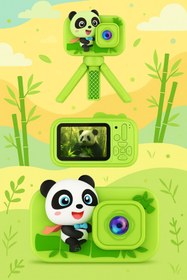 Resim Kensa Çocuk Tasarımlı Çocuk Fotoğraf Makinesi – 48 Mp, 1080p Video, Dijital Zoom, Mini Tripodlu 