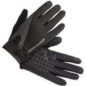 Resim Bosphorusboutique Siyah Erkekler Kış Sıcak Spor Neopren Rüzgar Geçirmez Su Geçirmez Kayak Termal Eldiven Dokunmatik Ekran Eldiven Td Siyah 