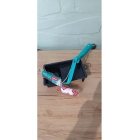 Resim Dekor Hobi Boyacı Kabı+Kadife Rulo 10 Cm+5 cm 