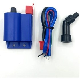 Resim Dashanshop Akıllı Karbüratörlü Yüksek Performanslı Mavi Soket Ateşleme Cihazı 12v Motor Skuter Aksesuarı 