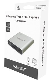 Resim exascend CFexpress Type A / SD Express Card Reader 