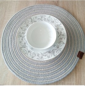 Resim Periboia Decohandy 39cm 2 Renk Jüt Örme Supla Amerikan Servis 