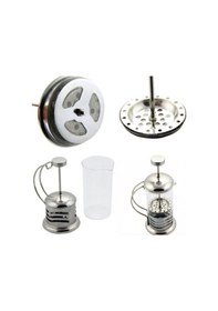 Resim 800 Ml Bitki Çayı Demleme Kupası Süzgeçli Çay Ve Kahve Kupası French Press Şeffaf 
