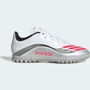 Resim adidas Unisex Çocuk Beyaz Halı Saha F50 MESSI CLUB TF J JP7453 