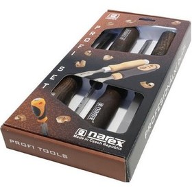 Resim Narex 863600 Zıvana Yuva Açma Mortise Iskarpela Seti 4 Parça 