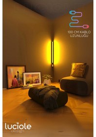Resim Led Abajur Kendinden Yapışkanlı Uzaktan Kumandalı Renk Animasyon Ledblue 