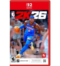 Resim KONSOLTECH NBA 2K26 Nintendo Switch 2 Game Key Card Oyun 