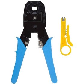 Resim Rj45 Ethernet Rj11 Rj12 Rj45 Telefon Sıkma Çakma Pensesi Cat5 Cat6 Pense + Kablo Soyucu 