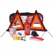 Resim ERT 5 Li Ürün Seti -> Lüx Trafik Seti+ Kriko + Hava Kompresörü+ Bijon Anahtarı+ Çantalı Takviye Kablosu 