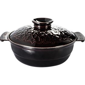 Resim Lava Anatolıa Selçuklu Güveci (Ø)26 cm Majolica Mor 