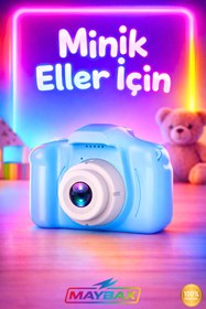 Resim OWWOTECH Çocuk Fotoğraf Makinesi 1080p Hd Kamera 4gb Hafıza Kartı 