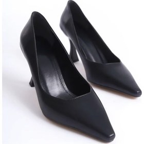 Resim Trendella Kadın Mat Siyah Stiletto Tr08ms27h 