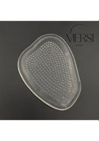 Resim Mersi Shop Şeffaf Silikon Kaydırmaz Topuklu Ayakkabı Tabanlığı Konforlu Yumuşak Jel Ped 17gr Şeffaf 