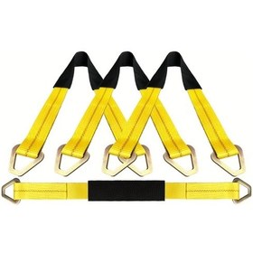 Resim Hightower 4 Parça Ağır Hizmet Polyester Bağlama Kayışı 2x36 İnç 10000lbs Halkalı 