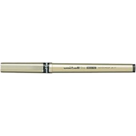 Resim Mu Art Ahşap Uni-Ball Fine Deluxe 0.7 Roller Kalem, Mavi 