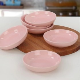 Resim Ala Store Açık Pembe Halka Çerezlik/sosluk 13 cm 6 Adet 