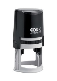 Resim Colop R50 Yuvarlak Siyah Kasa Siyah Keçe - 50 MM 