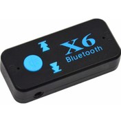 Resim Case 4U Bluetooth Müzik Alıcısı 3.5 mm Aux Adaptör Araç Kiti 3in1 - Cyber AN-6999 X6 