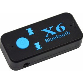 Resim Case 4U Bluetooth Müzik Alıcısı 3.5 mm Aux Adaptör Araç Kiti 3in1 - Cyber AN-6999 X6 