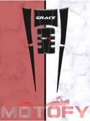 Resim Rks Grace 202 Uyumlu Tank Pad Set Siyah 