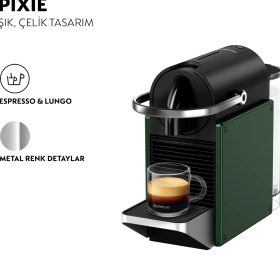 Resim Nespresso C62 Pixie Kahve Makinesi,yeşil 