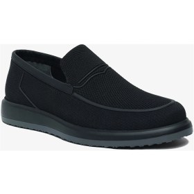 Resim Greyder Erkek Siyah Hakiki Deri Loafer Ayakkabı 6Y1UA64804 
