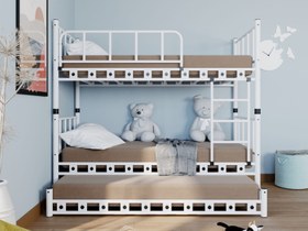 Resim Bono Yavrulu Metal Ferforje Ranza(Kargo Hediye) - 90 cm X 190 cm X 175 cm 
