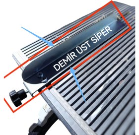 Resim Özçelik Gönye Kesme Üst Tabla Siperi Demir lazer kesim 