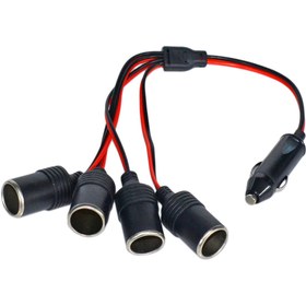 Resim Carub Çakmaklık Uzatıcı 9-30V Dişi 4 lü BR1700816 