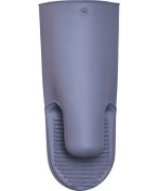 Resim Neevoyu Tekli Mavi Gri Silikon Isı Koruma Eldiveni - 28cm, -40 C/+230 C Dayanıklı, Su Geçirmez, Kaymazsız, Fırın/mikrodalga Uygun EP83 