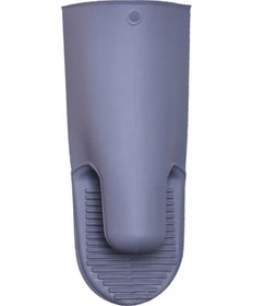 Resim Neevoyu Tekli Mavi Gri Silikon Isı Koruma Eldiveni - 28cm, -40 C/+230 C Dayanıklı, Su Geçirmez, Kaymazsız, Fırın/mikrodalga Uygun EP83 