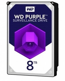 Resim WD WD84PURZ 8TB Purple 7x24 128MB SATA 6Gb/s DV 