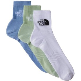 Resim The North Face Multi Sport Cush Quarter Sock 3p Unisex Çorap-29891 Beyaz 