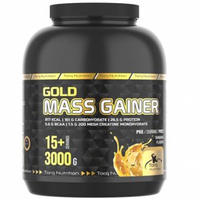 Resim TORQ NUTRİTİON Gold Mass Gainer 3000g - Muzlu 