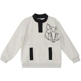 Resim Denokids Mshb&g Kurt Erkek Çocuk Sweatshirt - Gri 