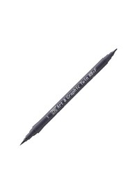 Resim Zig Art&Graphic Twin Rb+F Çift Uçlu Çizim Kalemi 008 Gray 