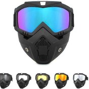 Resim Bisiklet Binme Motokros Güneş Gözlüğü Kayak Snowboard Gözlük Maske Gözlük Kask Taktik Rüzgar Geçirmez Motosiklet Kaskı Gözlük Maskeler Sahte Kırmızı 