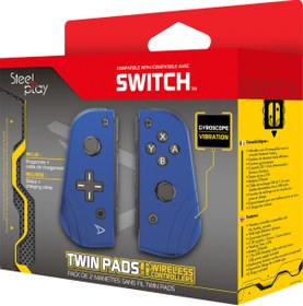 Resim Steel Play Nintendo Switch Joycon Twin Pads Controller Mavi 