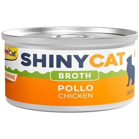 Resim Gimcat Shinycat Kedi Konservesi Soslu Tavuklu 70 Gr 