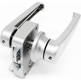 Resim Sensation Karavan Tuvalet Banyo Kapı Kolu Kilitli Gümüş 