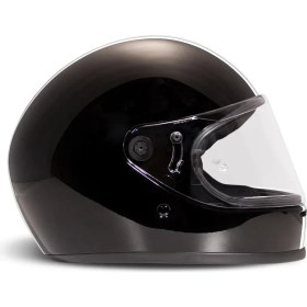 Resim DMD Fullface Rivale 06 Racing Black Kapalı Motosiklet Kaskı 
