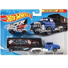 Resim Hot Wheels Taşıyıcı Tırlar Cruisin Illusion GKC27 