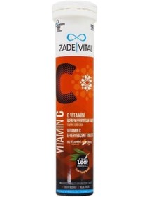 Resim Zade Vital Vitamin C 20 Efervesan Tablet 
